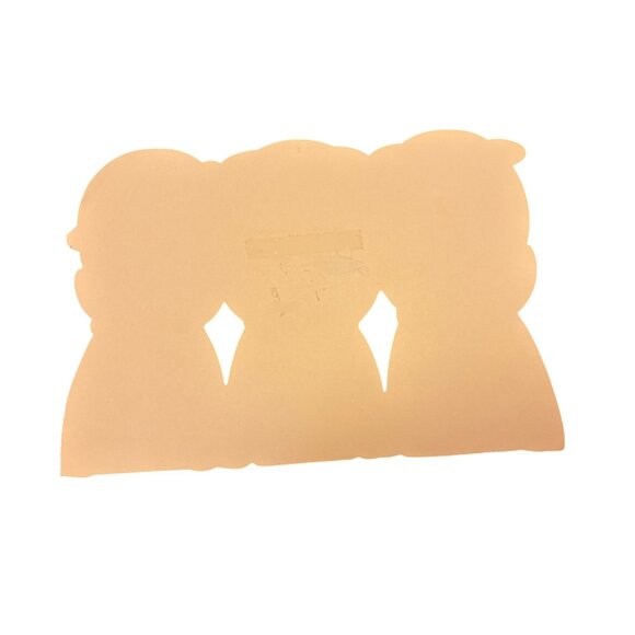 Vintage 1980s Hallmark  Praying Angels Die-Cut Paper Fold-Out Decoration 11" - Picture 3 of 3